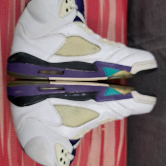 %Nike Air Jordan 5 Retro Grape Size 11 OG Men AJ13